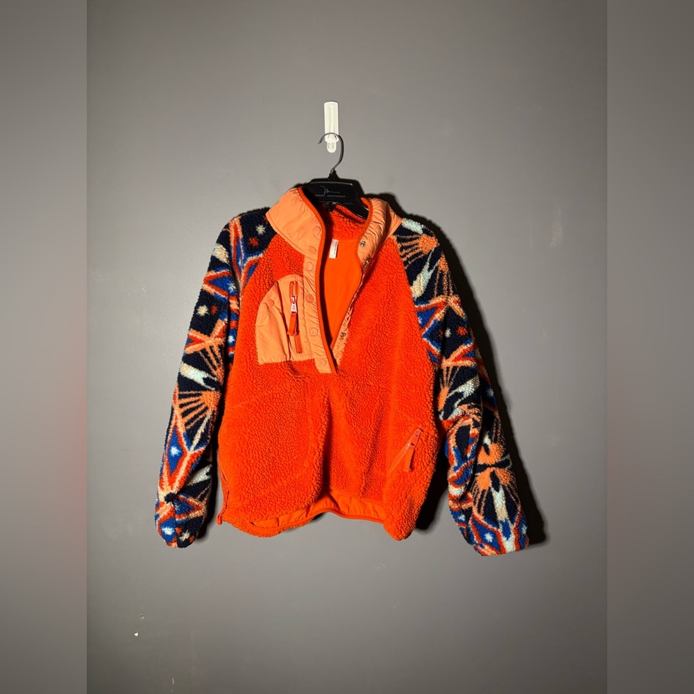 Free People Movement Hit The Slopes Printed Pullover Size Large - Picture 2 of 5